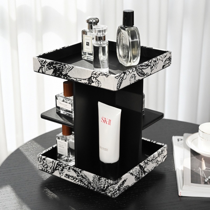 360° Rotating Makeup Organizer - Luxury Skincare Tools 评论和价格
